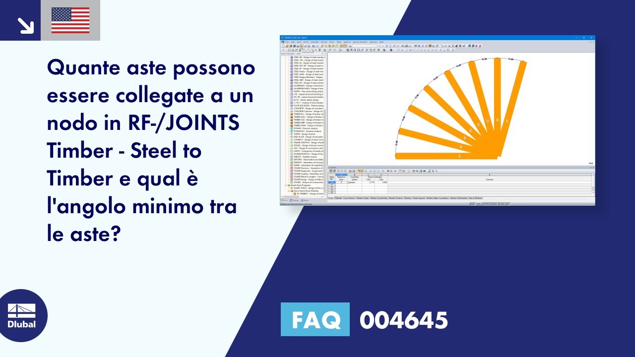 [EN] FAQ 004645 | Quante aste possono essere collegate a un nodo in RF-/JOINTS Timber - Steel to Timber ...