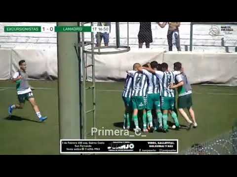 Excursionistas 3-1 General Lamadrid / Goles / Primera C