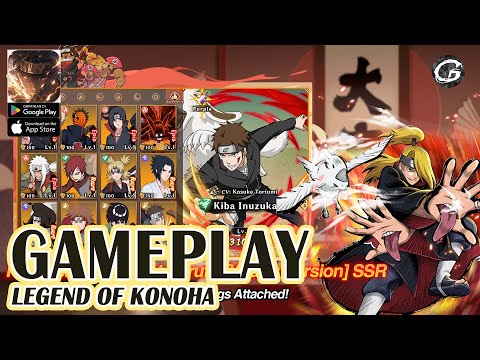 Legend of Konoha Gameplay - Mobile Game (Android)