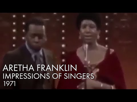 Aretha Franklin IMPERSONATES Dionne Warwick, Diana Ross, Sarah Vaughan & More | 1971
