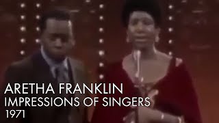 Aretha Franklin IMPERSONATES Dionne Warwick, Diana Ross, Sarah Vaughan &amp; More | 1971