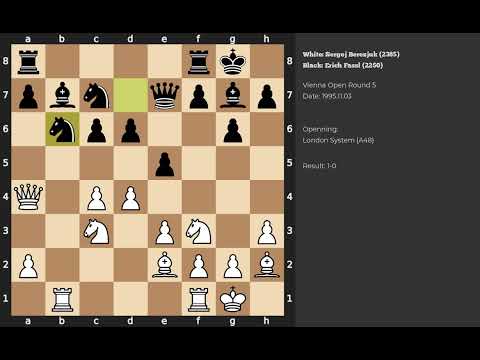 Sergej Berezjuk - Erich Fassl | London System | 1995