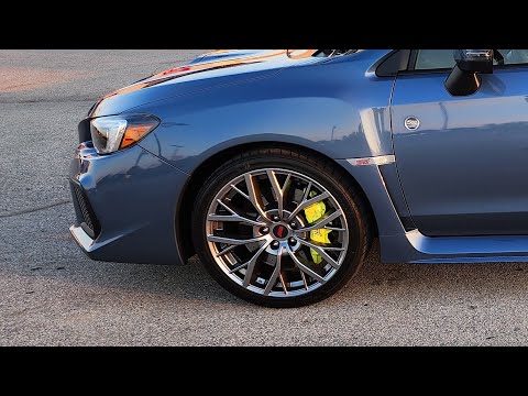 2018+ Subaru WRX STI 6 piston brake pad replacement