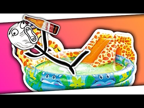 [SMS VON GESTERN NACHT] - Vater betrunken im Planschbecken?!  // Zekrommaster110