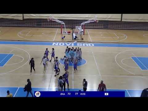 1ZLS 7. kolo / Novosadska ŽKA - ŽKK Kraljevo / 24.11.2019.