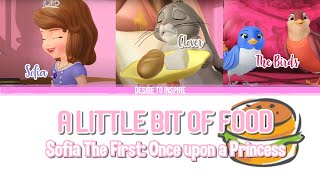 Download lagu A Little Bit of Food-Color Coded Lyrics | Sofia The First: 'Once Upon a Princess' | DTI🌷 mp3