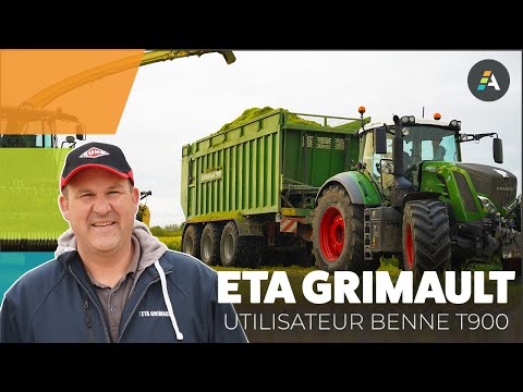ETA GRIMAULT - méthanisation, chantier d'ensilage & benne T900 PRONAR