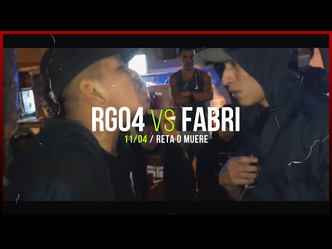 RG04 vs FABRI / 11/04 / RETA O MUERE