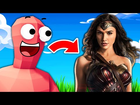 I UPGRADE This Wobbler Into WONDER WOMAN In TABS!