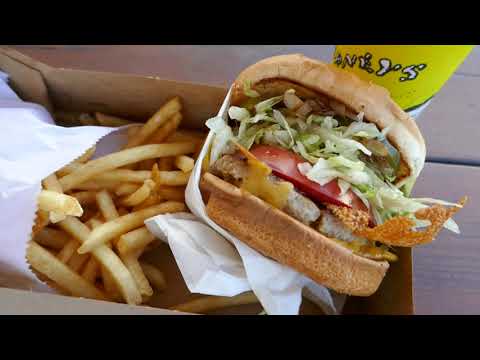Turkey Burger French Fries Carneys Sunset Blvd Summer Sun Los Angeles California USA June 25, 2022