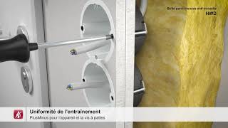 Boîte paroi creuses anti-incendie HWD 90/30