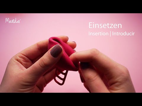 Merula menstrual Cup: How to insert