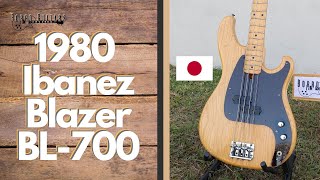 Video thumbnail for [26] 1980 Ibanez Blazer Bass BL-700 | Borro Guitars by BorroGuitars