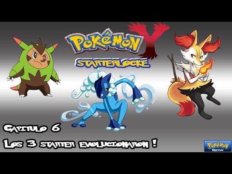 Pokemon Y Starterlocke (Capitulo 6) - Los tres Starter Evolucionaron !