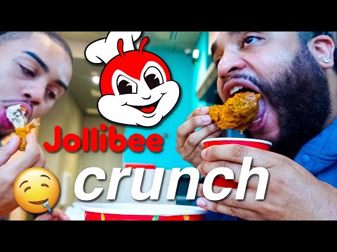 GAY MEN TRY JOLLIBEE! *crunchy n creamy*