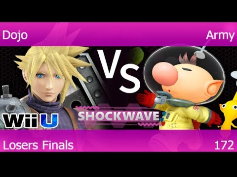 SW 172 - Dojo (Cloud) vs Army (Olimar, Bayonetta) Losers Finals - Smash 4