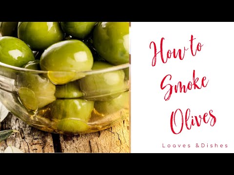 How to Smoke Olives