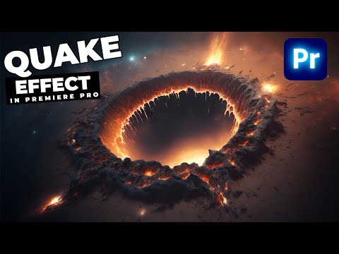 Earthquake Effect Tutorial In Premiere Pro