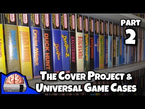 Part 2: The Cover Project and Universal Game Cases: Retro NES SNES N64 GBA Genesis Games