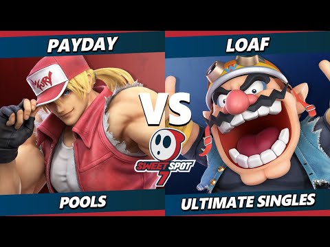 Sweet Spot 7 - PAYDAY (Terry) Vs. Loaf (Wario) SSBU Ultimate Tournament