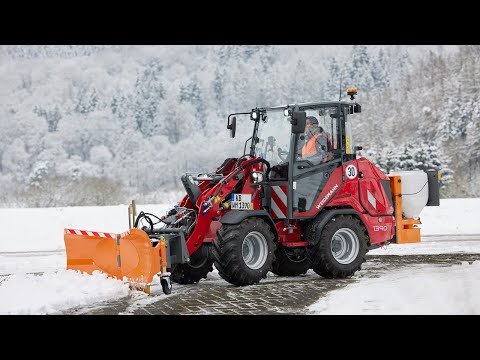 Weidemann – Hoftrac 1390 Einsatz Winterdienst
