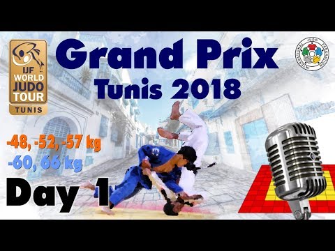 Judo Grand-Prix Tunis 2018: Day 1