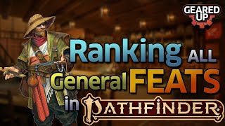 Every Single General Feat in #pathfinder2e