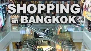 preview picture of video 'Shopping in Bangkok, Thailand'