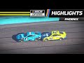Ryan Blaney bumps Ross Chastain after furious battle for the lead