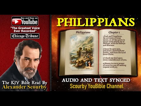 50 | Book of Philippians | Read by Alexander Scourby | The GREATEST VOICE Ever Recorded!