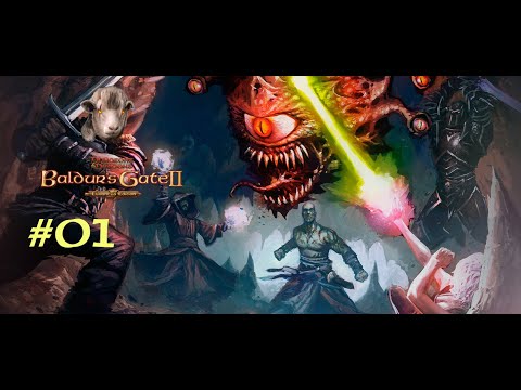 [BG2EE#01] Baldur's Gate 2 Let's Play with Palpatine - Captured by a mysterious wizard!