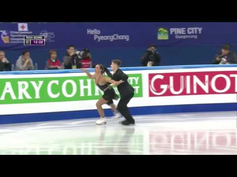 Adele MORRISON   Demid ROKACHEV Short Dance Four Continents Championships 2017