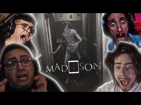 STREAMERS PLAYING MADISON - THE BIGGEST SCARES LIVE #4