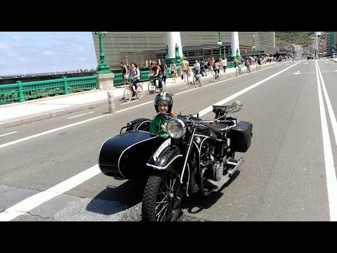Sidecar BMW R12 año 1935
