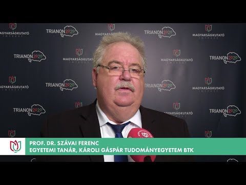 Trianon utóélete - Interjúsorozat - Szávai Ferenc