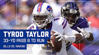 Tyrod Taylor's Spinning Sack Escape Leads to LeSean McCoy 4th & Goal TD! | NFL