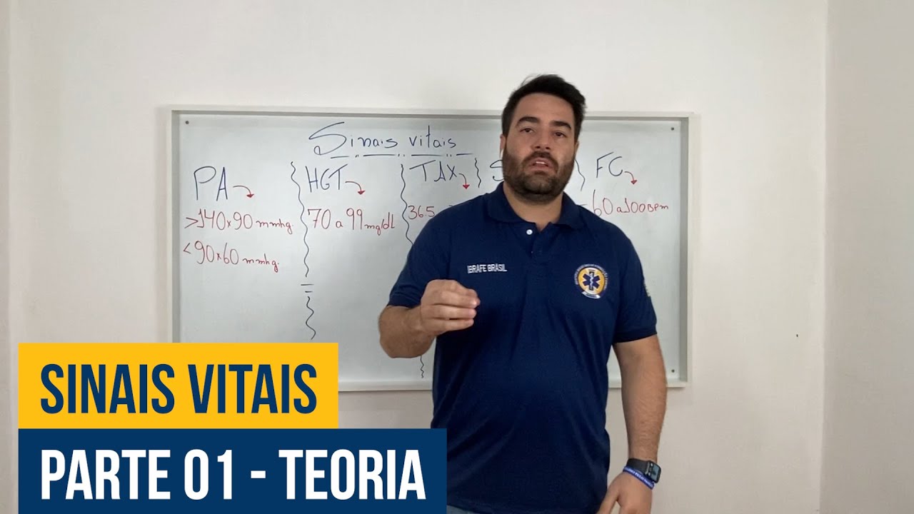 ENTENDA SOBRE SINAIS VITAIS - PARTE 01 - TEORIA