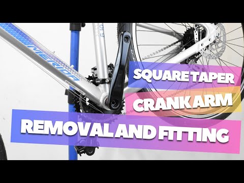 Square taper crank arm safe removal and fitting!