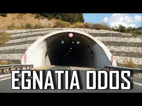 EGNATIA ODOS Motorway With 3 Tunnels LONGER Than 3 km