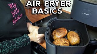 How To Make AMAZING Air Fryer BAKED POTATOES With CRISPY SKINS!