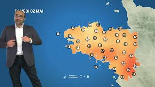 Illustration de l'actualité La météo de votre samedi 2 mai 2026