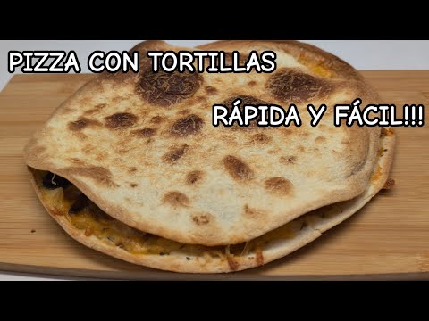 La Pizza más Fácil de Preparar - Easiest Pizza Ever!!