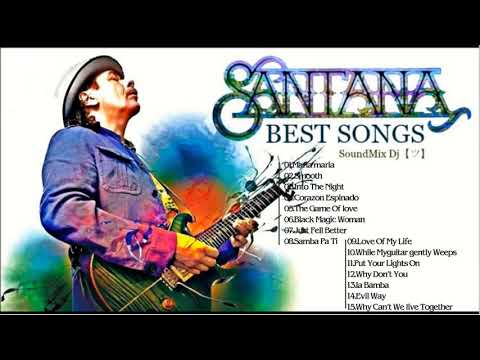 Carlos Santana Greatest Hits Full Album   Best Songs Of Carlos Santana