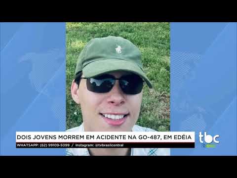 O Mundo em sua Casa |11-05-26| Dois Jovens morrem em Acidente na Go- 487, em Edéia