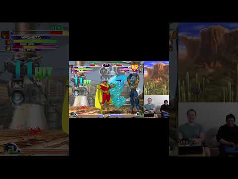 MvC2: CF George - Magneto Throw Reset DHC Proton 100%+ Sequence .:4.29.23:.