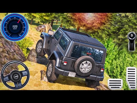 Offroad Hill Jeep Driving Simulator - 4×4 Mountain Uphill Car Driver 3D - Android Gameplay