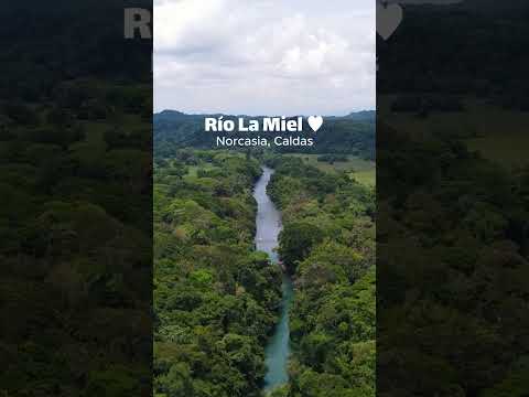 Río La Miel en Norcasia, Caldas 🌊 | Un paraíso natural de Colombia