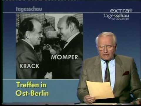Tagesschauausschnitte vom 5. Dezember 1989