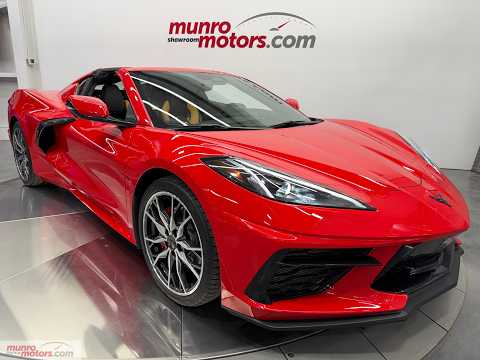 2024 Chevrolet Corvette Stingray Coupe 3LT in Red for sale at Munro Motors in Brantford, ON