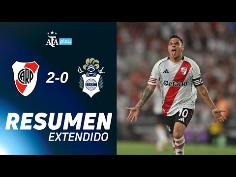 River Plate 2 vs 0 Gimnasia La Plata  | #TorneoApertura2026 | Resumen Extendido| Fecha 2